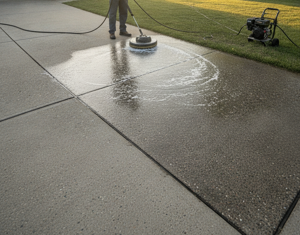 Driveway Cleaning pressure washing